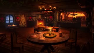 CHRISTMAS in a MEDIEVAL TAVERN 🎄🌟🎁🕯️🎅🏽