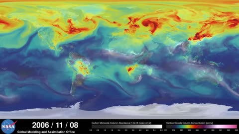 NASA A Year in the Life of Earth's CO2