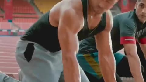 Tiger Shroff Running Attitude Status 🔥 #Shorts