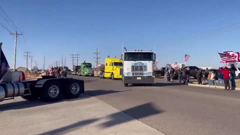 Freedom Trucker's Convoy Elk City Oklahoma