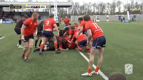 Netherlands v Belgium #Rugby