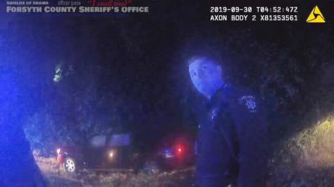 Highspeed chase and pit Forsyth Georgia Officer Giese body cam view