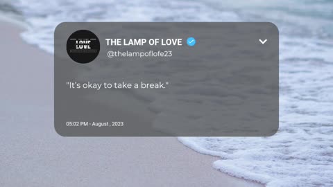 The lamp of love