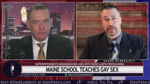 Signs of the end times: Maine school's LGBT propaganda teaching children homo sex!