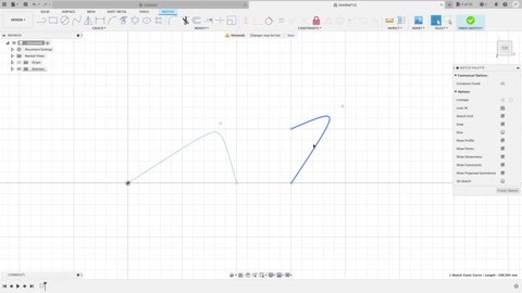 (Part.13) 2D Sketching (Conic Curves). Fusion 360 for the absolute beginner help series.