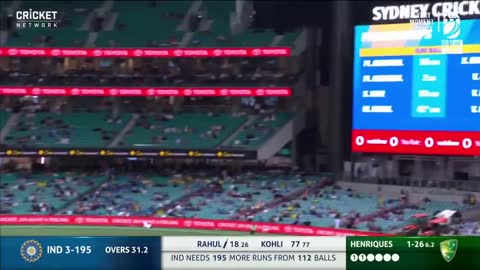 Rahul strikes five sixes in entertaining knock _ Dettol ODI Series 2020