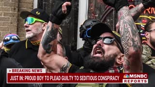 Proud Boy To Plead Guilty To Seditious Conspiracy For Jan. 6 Riot