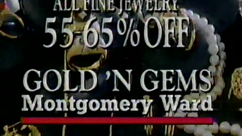December 8, 1991 - Chicago Bulls on WMAQ-AM & Jewelry Sales at Montgomery Ward