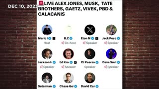 Elon Musk, Alex Jones was not banned from Twitter for Sandy Hook (Crowder interview in description)