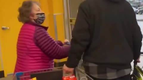 Granny Stops A Shoplifter All By Herself