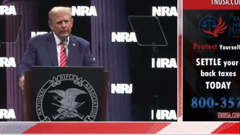 Donald J. Trump: Speaks NRA Convention in Texas Hilarious As Always