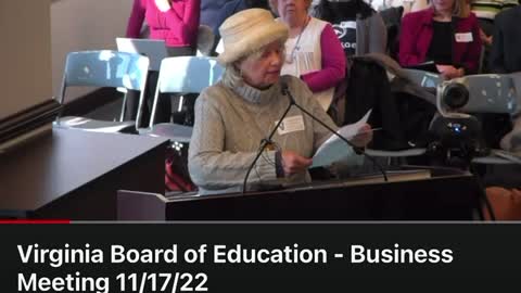 Catherine Carter spoke in opposition to adding this Shot for school attendance