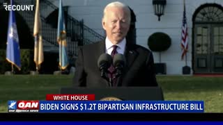 Biden signs $1.2T bipartisan infrastructure bill