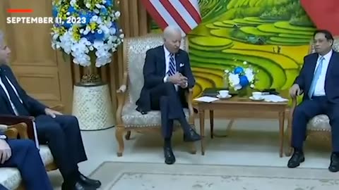 Biden speaks about 9/11 while in Vietnam
