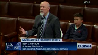 Chip Roy In 2018 we had the House and Senate we utterly failed to secure the border.