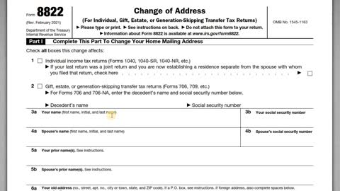 How to Change Your Address With the IRS