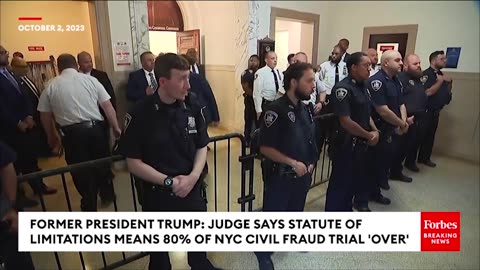Shock End To Day One Of Trump Trial—Ex-POTUS Claims Judge Ruled 80% Of Case 'Over'