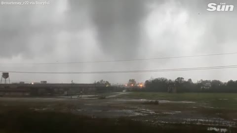 Tornados and thunder storms hit Louisiana, killing at least two people