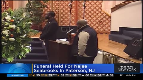Funeral held for Najee Seabrooks in Paterson, New Jersey