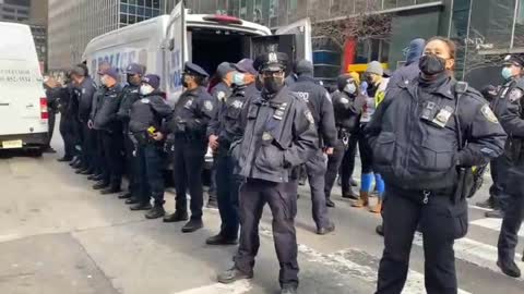 NYPD arrests Climate Activists