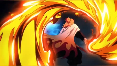 AKAZA vs RENGOKU | FULL FIGHT | DEMON SLAYER | ANIME | SHOWDOWN