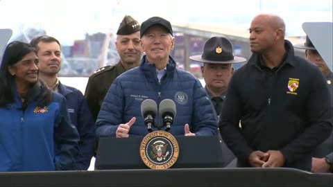 Biden opens his remarks in Baltimore: