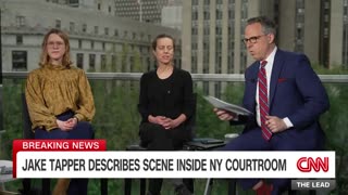 Jake Tapper sketched what happened during Stormy Daniels' testimony CNN NEWS