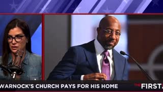 Warnocks Church Pays For His Home but Wanted to Evict Someone for 28 Dollars.