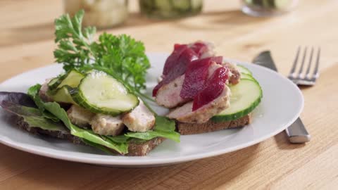 A Traditional Danish Meal Immigrant Grethe Petersen