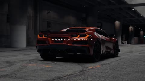 Cinematic Commercial for Corvette C8 ZO6 2023