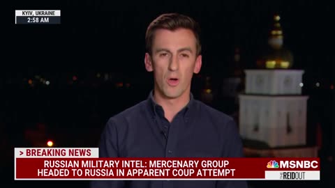 BREAKING Mercenary group headed to Russia in apparent coup attempt says Russian intelligence
