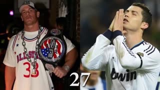 John Cena Vs Cristiano Ronaldo Transformation Who is Better?