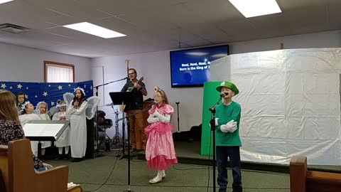 12/18/22 - Mario and Luigi Save the Christmas Program! - Cherry Slusser and the Benton AG Kids!