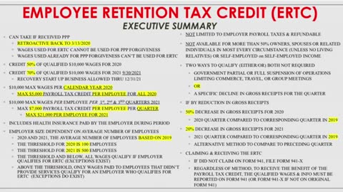 2023 ERC Update: Too late to get the ERC refund? $26,000 Per Employee! Employee Retention Credit