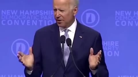 Biden calls out a Lying Dog Faced Romy Soldier