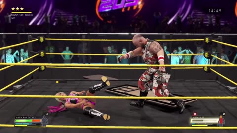 WWE 2k22 MODS_ Alexa Bliss vs Bubba Ray Dudley_ tables_ intergender _wrestling