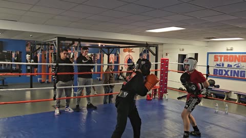 Joey sparring Dylan 3/21/24