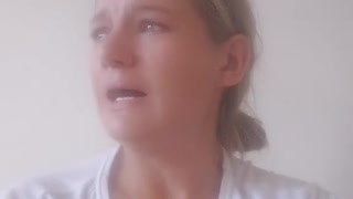 South African girl talking after her fiance was murdered by black people
