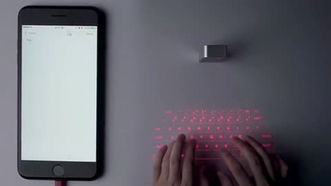 Bluetooth Laser Keyboard | Link in Description