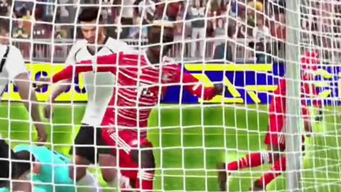 Pes mobile funny goal score