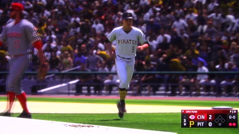 MLB The Show: Cincinnati Reds vs Pittsburgh Pirates (S4 G130)