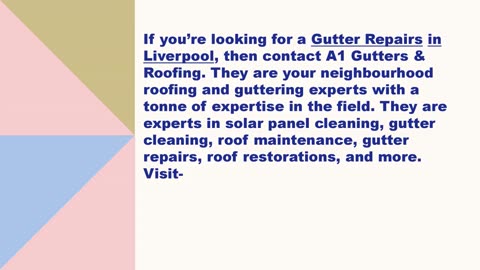 Best Gutter Repairs in Liverpool