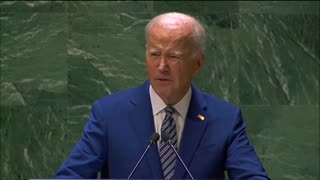 Biden's Brain Freezes at the UN