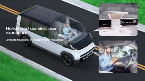 Kia Concept PV5. New modular vehicle