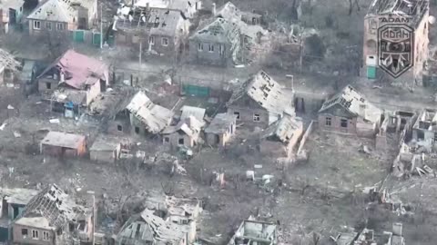 Drone Footage Shows Scale of the Destruction of Bakhmut