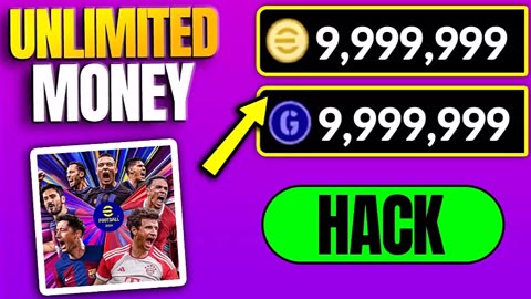 Conquer the Competition Free Coins and GP Cheat for eFootball 2024 (iOS & Android)