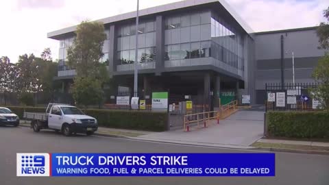 Australia Truck Driver Strike