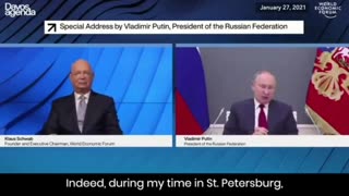 Putin's Last Meeting With The WEF And Schwab