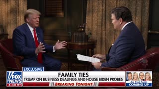 DJT talks about his family