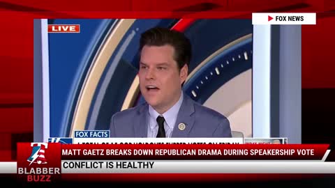 Matt Gaetz Breaks Down Republican Drama During Speakership Vote